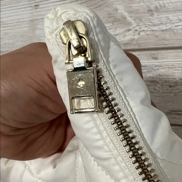 Kate Spade Quilted Cream/Ivory Accessory Bag - Picture 5 of 15